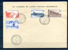 060524 YVERT N° SUPERBE LETTRE 1947   780 A 783 - 1940-1949