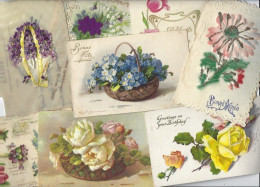 Lot 1471 De 10 CPA CPSM Fleurs Dont Klein Déstockage Pour Revendeurs Ou Collectionneurs - 5 - 99 Postkaarten
