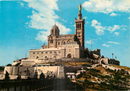 13 MARSEILLE  NOTRE DAME  - Notre-Dame De La Garde, Aufzug Und Marienfigur