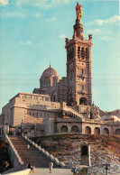 13 MARSEILLE  NOTRE DAME  - Notre-Dame De La Garde, Lift En De Heilige Maagd