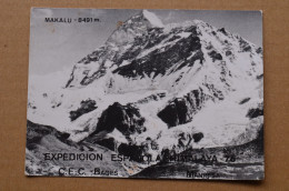 1976 Expedicion Espanola Al Himalaya Makalu Expedition Himalaya Mountaineering  Escalade  Alpinisme - Sportief