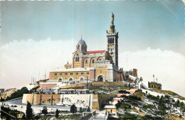 13 MARSEILLE Notre Dame  - Notre-Dame De La Garde, Aufzug Und Marienfigur