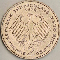 Germany Federal Republic - 2 Mark 1978 F, Konrad Adenauer, KM# 124 (#4828) - 2 Mark