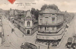 . 87 . LIMOGES . Carrefour Touny Et Café De L'Univers . Tram . - Limoges