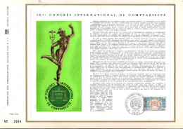 DOCUMENT FDC 1967 CONGRES DE COMPTABILITE - 1960-1969