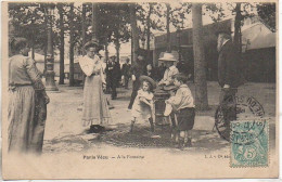 75 PARIS VECU  - A La Fontaine - Loten, Series, Verzamelingen