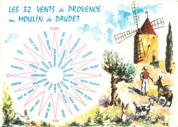 13 FONTVIEILLE Moulin De Daudet Illustration  - Fontvieille