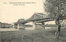 69 - Villefranche Sur Saone - Le Pont Du Frans - Correspondance - CPA - Voir Scans Recto-Verso - Villefranche-sur-Saone
