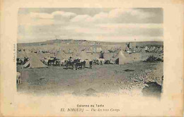 Maroc - Colonne Du Tadla - El Bouroudj - Vue Des Trois Camps - Animée - Militaria - CPA - Voir Scans Recto-Verso - Autres & Non Classés