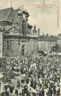 54 - Nancy - Eglise Saint Sébastien Et Le Marché Aux Légumes - Animée - CPA - Oblitération Ronde De 1909 - Voir Scans Re - Nancy