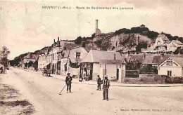 37 - Vouvray - Route De Rochecarbon Et La Lanterne - Animée - CPA - Voir Scans Recto-Verso - Vouvray