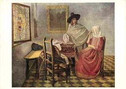 Art - Peinture - Jan Vermeer Van Delft - The Wine Tasters - Staatliche Sammlungen Berlin - CPM - Voir Scans Recto-Verso - Peintures & Tableaux