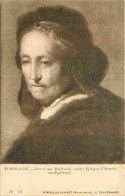 Art - Peinture - Rembrandt - Portret Van Remhrandt's Moeder Neeltgen Willemsdr Van Zuylbrouck - CPA - Voir Scans Recto-V - Peintures & Tableaux