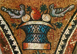 Art - Mosaique Religieuse - Ravenna - Basilica Di S Vitale - Cestino Di Frutta - Panier De Fruit - CPM - Carte Neuve - V - Tableaux, Vitraux Et Statues