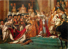 Art - Peinture Histoire - Le Sacre De Napoléon 1er Par Le Pape Pie VII - Peintre Jacques-Louis David - CPM - Voir Scans  - Geschiedenis