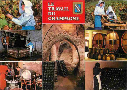 Vignes - Le Travail Du Champagne - Multivues - CPM - Voir Scans Recto-Verso - Vignes