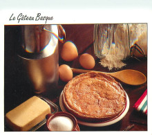 Recettes De Cuisine - Gateau Basque - Carte Neuve - Gastronomie - CPM - Voir Scans Recto-Verso - Recipes (cooking)