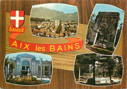 73 - Aix Les Bains - Multivues - Blasons - CPM - Voir Scans Recto-Verso - Aix Les Bains