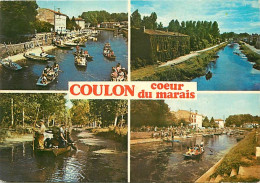 79 - Coulon - Marais Poitevin - Venise Verte - Multivues - Vaches - CPM - Voir Scans Recto-Verso - Other & Unclassified