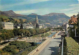 63 - La Bourboule - Les Quais De La Dordogne - La Banne D'Ordanche - Le Puy Gros - CPM - Voir Scans Recto-Verso - La Bourboule