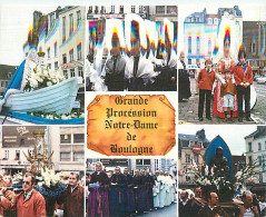 62 - Boulogne Sur Mer - Grande Procession Notre-Dame De Boulogne - Multivues - Religion - CPM - Voir Scans Recto-Verso - Boulogne Sur Mer