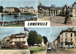 54 - Lunéville - Multivues - Automobiles - CPM - Voir Scans Recto-Verso - Luneville