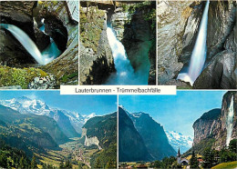 Suisse - BE Berne - Lauterbrunnen. Trummelbachfâlle - Multivues - CPM - Carte Neuve - Voir Scans Recto-Verso - Otros & Sin Clasificación