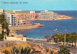 Malte - Balluta Bay - St Julian's - Automobiles - Etat Léger Pli Visible - Malta - CPM - Voir Scans Recto-Verso - Malte