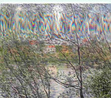 Art - Peinture - Claude Monet - Le Printemps à Travers Les Branches - CPM - Voir Scans Recto-Verso - Peintures & Tableaux
