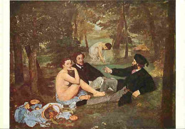 Art - Peinture - Edouard Manet - Le Déjeuner Sur L'herbe - Carte Neuve - CPM - Voir Scans Recto-Verso - Peintures & Tableaux