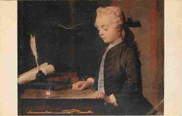 Art - Peinture - Jean Baptiste Chardin - L'Enfant Au Toton - CPM - Voir Scans Recto-Verso - Peintures & Tableaux