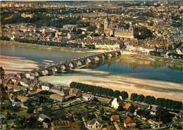 45 - Gien - Vue Générale Aérienne - Le Château - Le Pont Sur La Loire - CPM - Voir Scans Recto-Verso - Gien