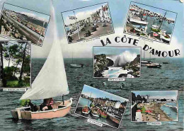 44 - Loire Atlantique - La Cote D'Amour - Multivues - Automobiles - Bateaux - Carte Neuve - CPM - Voir Scans Recto-Verso - Altri & Non Classificati