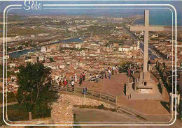 34 - Sète - Vue Générale Depuis Le Mont Saint Clair - CPM - Voir Scans Recto-Verso - Sete (Cette)