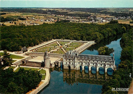 37 - Chenonceau - Le Château Sur Le Cher - Vue Aérienne - Carte Neuve - CPM - Voir Scans Recto-Verso - Chenonceaux