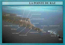 29 - La Pointe Du Raz - Vue Générale Aérienne - Flamme Postale - Voir Timbre - Voir Scans Recto Verso  - La Pointe Du Raz