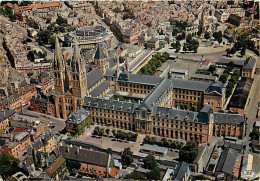 14 - Caen - Vue Générale Aérienne - L'Abbaye Aux Hommes - CPM - Voir Scans Recto-Verso - Caen