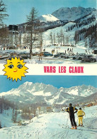 05 - Vars Les Claux - Multivues - Hiver - Neige - Skieurs - CPM - Voir Scans Recto-Verso - Other & Unclassified