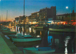 34 - Palavas Les Flots - Quai Cuny La Nuit - CPM - Voir Scans Recto-Verso - Palavas Les Flots