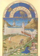 Art - Peinture - Les Très Riches Heures Du Duc De Berry - CPM - Voir Scans Recto-Verso - Peintures & Tableaux