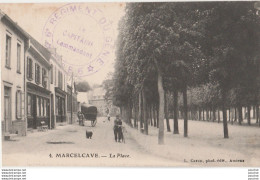 W2-80) MARCELCAVE - LA PLACE  + TAMPON MILITAIRE DU 6 EIMME REGIMENT DU GENIE Cie S.E.6 LE CAPITAINE - Altri & Non Classificati