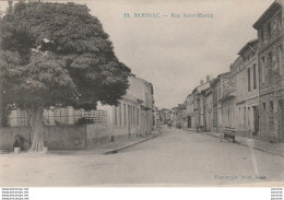 X4-82) MOISSAC - RUE SAINT MARTIN - ( 2 SCANS ) - Moissac