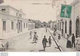 X5- CHERCHELL (ALGERIE) LA MAIRIE  - ( ANIMATION ) - Autres & Non Classés