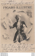 X6- PUBLICITE  PRESSE - JOURNAL ECLATE " FIGARO ILLUSTRE " - ( OBLITERATION DE 1904 - 2 SCANS ) - Werbepostkarten
