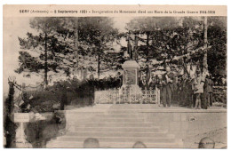 Séry. Inauguration Du Monument Aux Morts. 5 Septembre 1921 - Other & Unclassified