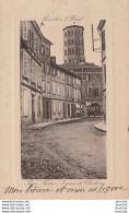 W10-32) LOMBEZ (GERS) RUE NOTRE DAME ET  CLOCHER   - ( 2 SCANS ) - Sonstige & Ohne Zuordnung