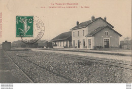 W11-82) BEAUMONT DE LOMAGNE (TARN ET GARONNE) LA GARE   - Beaumont De Lomagne