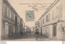 W12-32) SAMATAN (GERS) RUE DU MERCADIEU - Sonstige & Ohne Zuordnung