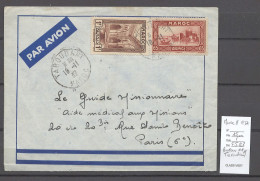 Maroc - Lettre - Bureau De TAROUDANT - 1937 - Brieven En Documenten