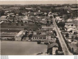 W13-47) SEYCHES (LOT ET GARONNE)   VUE GENERALE AERIENNE LES ECOLES  - ( OBLITERATION DE 1963 - 2 SCANS ) - Autres & Non Classés